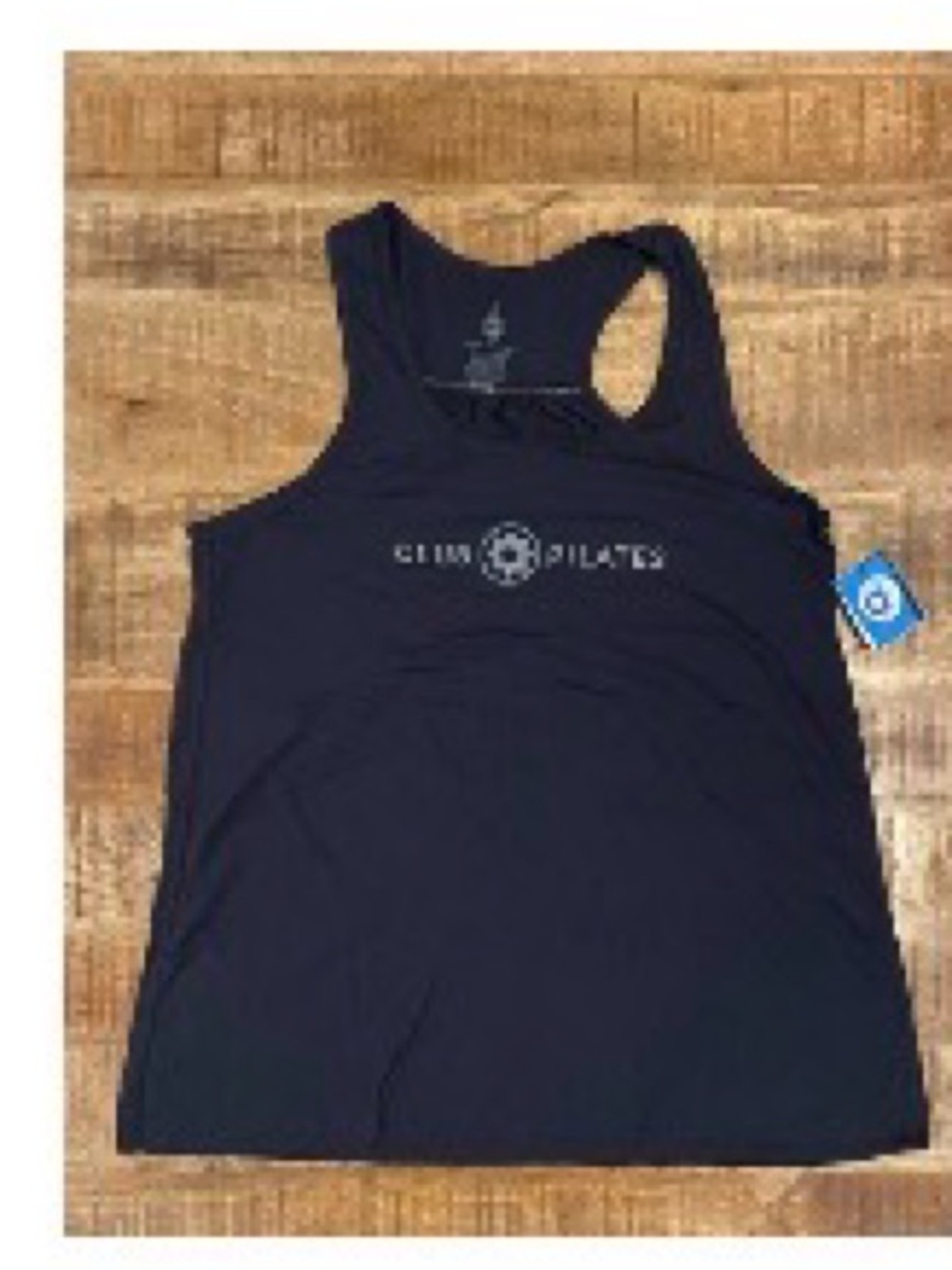 NWT Club Pilates Classic Horizontal Flowy Racerback Tank